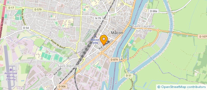 localisation de l'entreprise MONSIEUR XAVIER MACQUART DE TERLINE à MACON