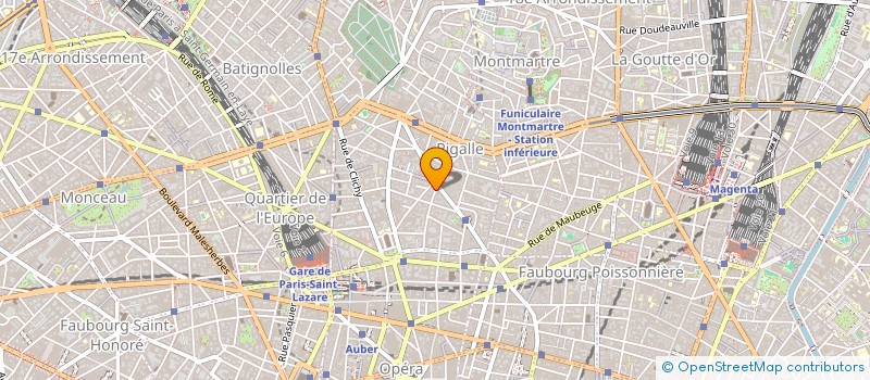 localisation de l'entreprise MONSIEUR XAVIER MAGOT  PARIS