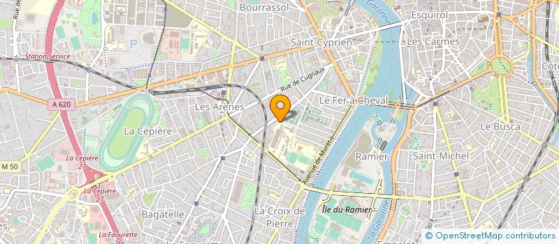 localisation de l'entreprise MONSIEUR XAVIER MAITRE à TOULOUSE
