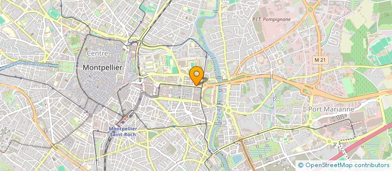 localisation de l'entreprise MONSIEUR XAVIER MALAFOSSE à MONTPELLIER