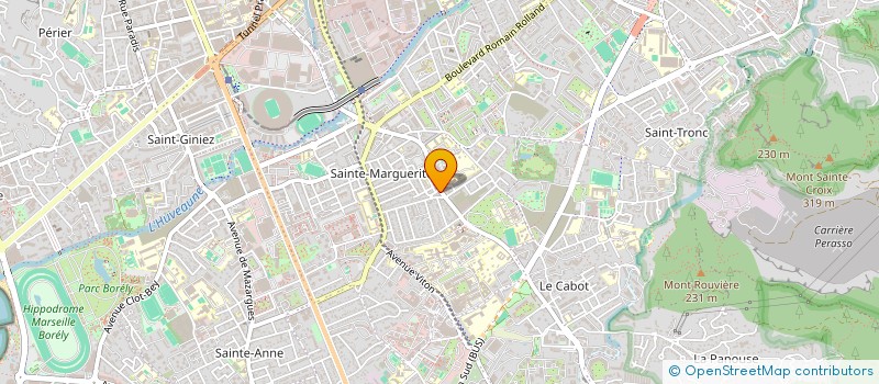 localisation de l'entreprise MONSIEUR XAVIER MALIGES à MARSEILLE