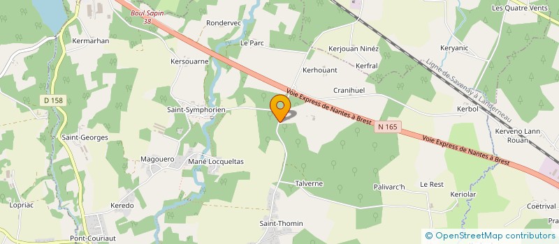 localisation de l'entreprise MONSIEUR XAVIER MALRY  NOSTANG