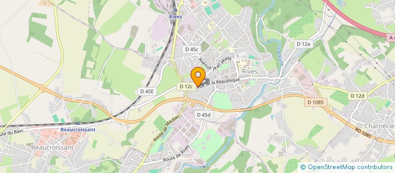 localisation de l'entreprise MONSIEUR XAVIER MANCEBO  RIVES