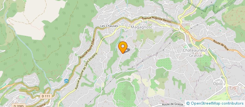 localisation de l'entreprise MONSIEUR XAVIER MANUEL XAVIER  GRASSE