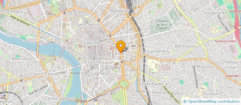 localisation de l'entreprise MONSIEUR XAVIER MARCAGGI  TOULOUSE