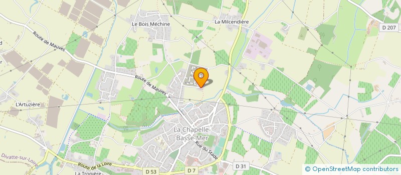 localisation de l'entreprise MONSIEUR XAVIER MARCHAND à SAINT-JULIEN-DE-CONCELLES