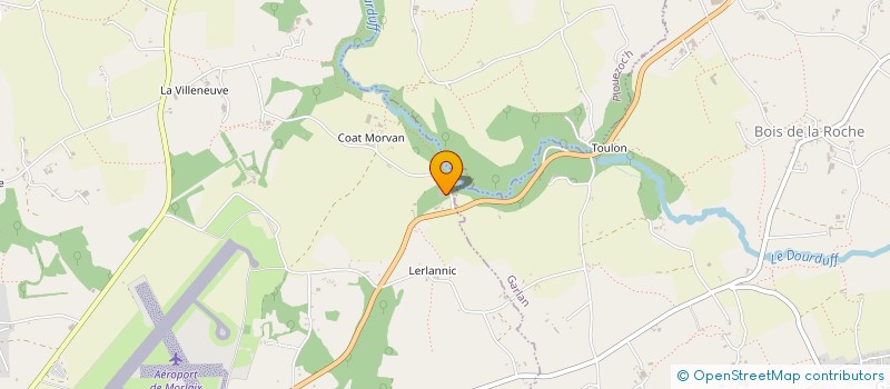 localisation de l'entreprise MONSIEUR XAVIER MAREC  MORLAIX