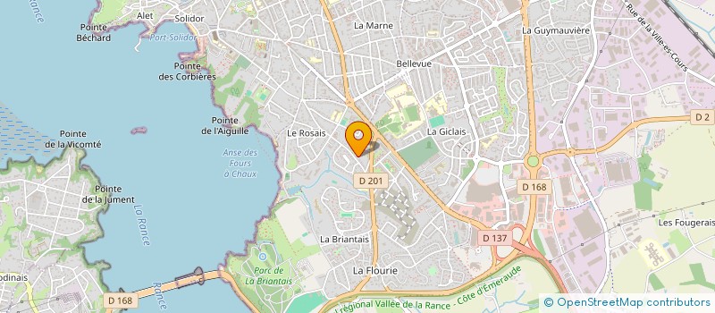 localisation de l'entreprise MONSIEUR XAVIER MARECHAL  SAINT-MALO