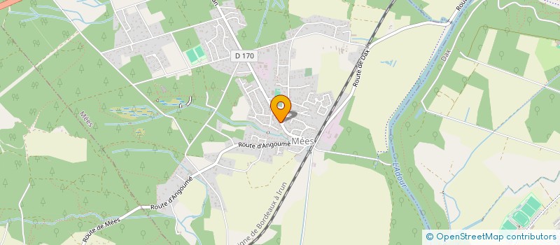 localisation de l'entreprise MONSIEUR XAVIER MARON  MEES