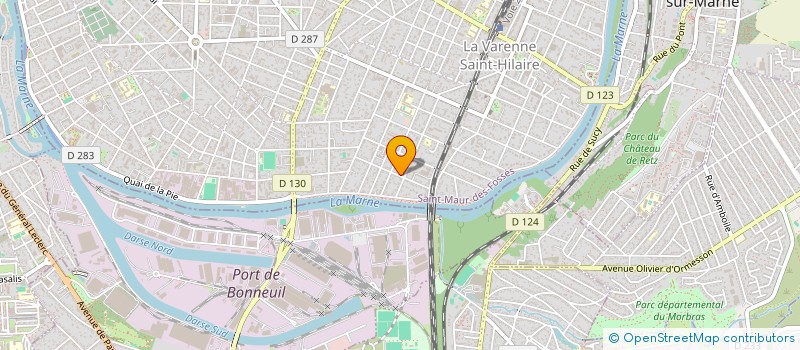 localisation de l'entreprise MONSIEUR XAVIER MARTIN à SAINT-MAUR-DES-FOSSES