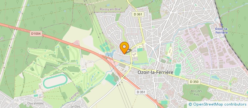 localisation de l'entreprise MONSIEUR XAVIER MARTIN GALLEVIER DE MIERRY  OZOIR-LA-FERRIERE