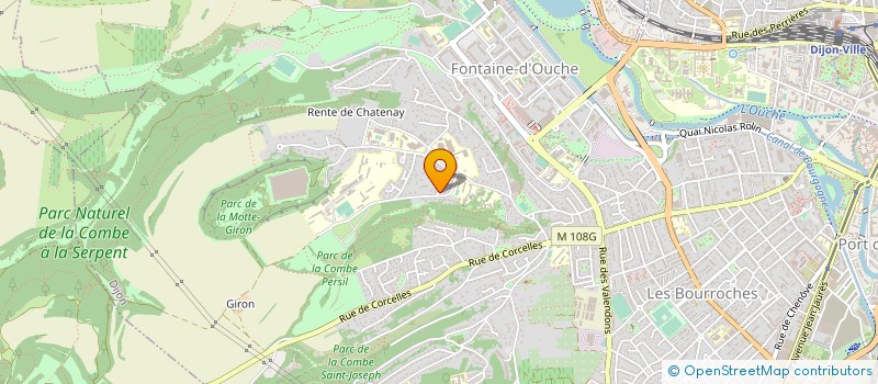 localisation de l'entreprise MONSIEUR XAVIER MARTINI  DIJON