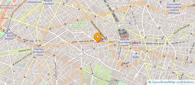 localisation de l'entreprise MONSIEUR XAVIER MARTINS  PARIS