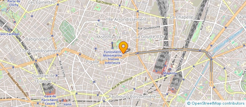 localisation de l'entreprise MONSIEUR XAVIER MASSOL  PARIS