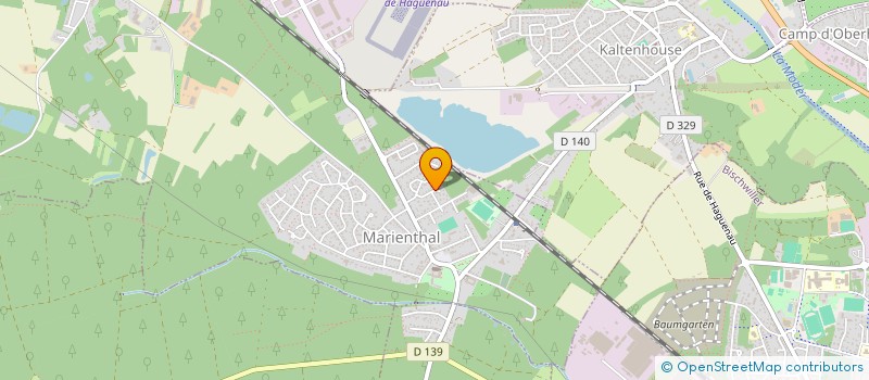 localisation de l'entreprise MONSIEUR XAVIER MASSOT  HAGUENAU