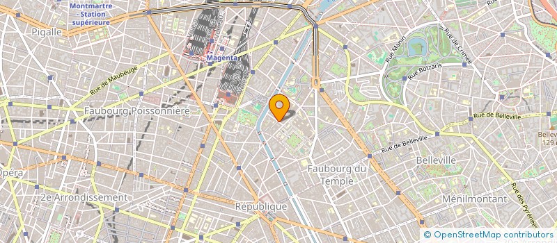 localisation de l'entreprise MONSIEUR XAVIER MATTA  PARIS