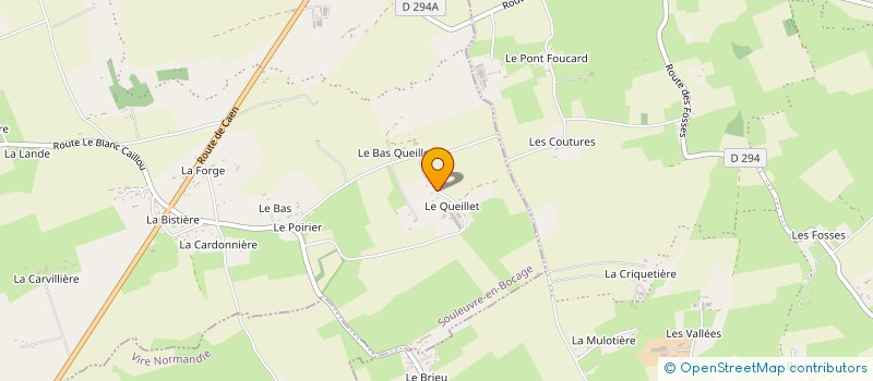 localisation de l'entreprise MONSIEUR XAVIER MAUDUIT  SOULEUVRE EN BOCAGE