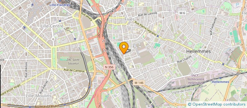 localisation de l'entreprise MONSIEUR XAVIER MAUFROY  LILLE