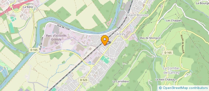 localisation de l'entreprise MONSIEUR XAVIER MAUMON  VILLARD-BONNOT