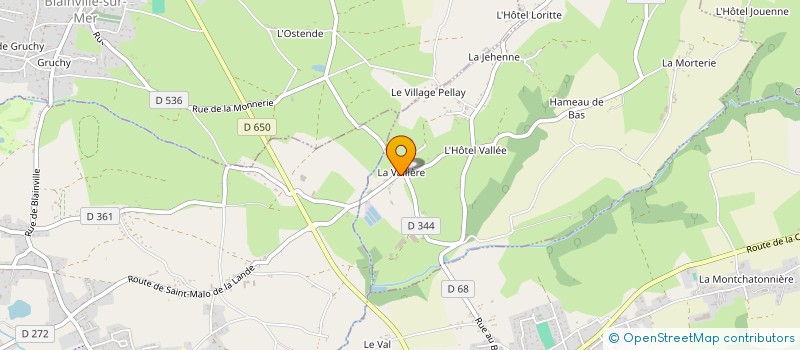 localisation de l'entreprise MONSIEUR XAVIER MAUNOURY  SAINT-SAUVEUR-VILLAGES