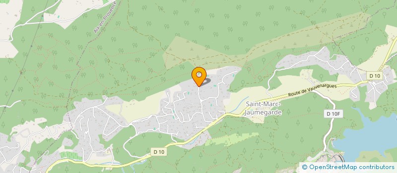 localisation de l'entreprise MONSIEUR XAVIER MAYEUR  SAINT-MARC-JAUMEGARDE