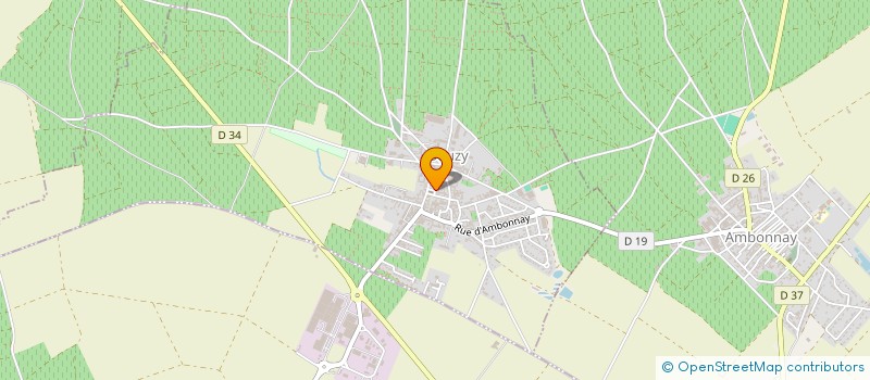 localisation de l'entreprise MONSIEUR XAVIER MAYRAN DE CHAMISSO  AY-CHAMPAGNE