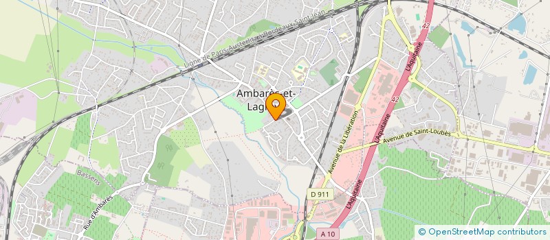 localisation de l'entreprise MONSIEUR XAVIER MAZIN à AMBARES-ET-LAGRAVE