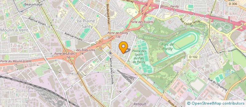 localisation de l'entreprise MONSIEUR XAVIER MAZZOCCHI  VENISSIEUX