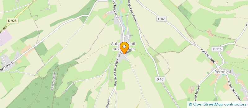 localisation de l'entreprise MONSIEUR XAVIER MENPIOT  AUBERMESNIL-AUX-ERABLES