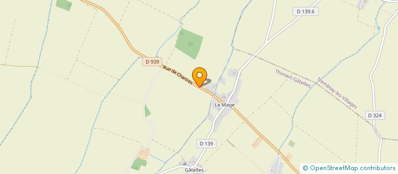 localisation de l'entreprise MONSIEUR XAVIER MERCIER à THIMERT-GATELLES