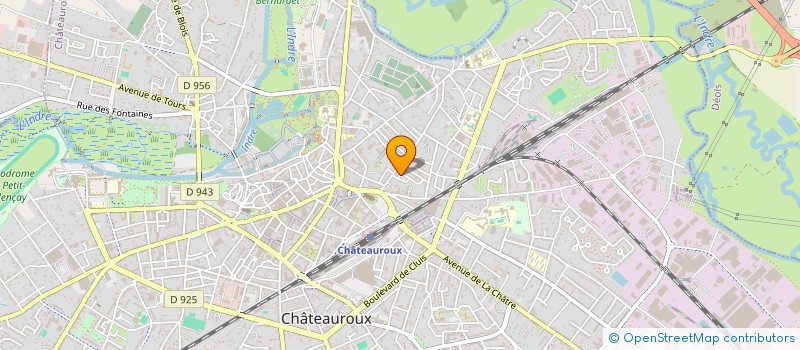 localisation de l'entreprise MONSIEUR XAVIER MERTZ à CHATEAUROUX