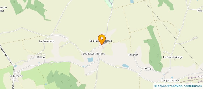 localisation de l'entreprise MONSIEUR XAVIER MEUNIER  BETZ-LE-CHATEAU