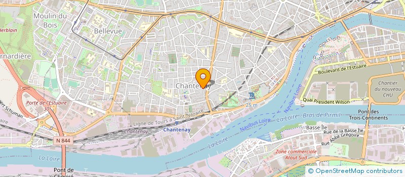 localisation de l'entreprise MONSIEUR XAVIER MEYNIAL à NANTES