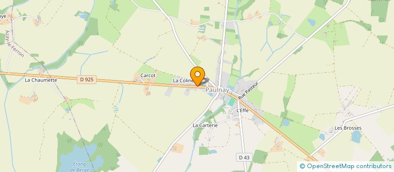 localisation de l'entreprise MONSIEUR XAVIER MEYNIER à PAULNAY