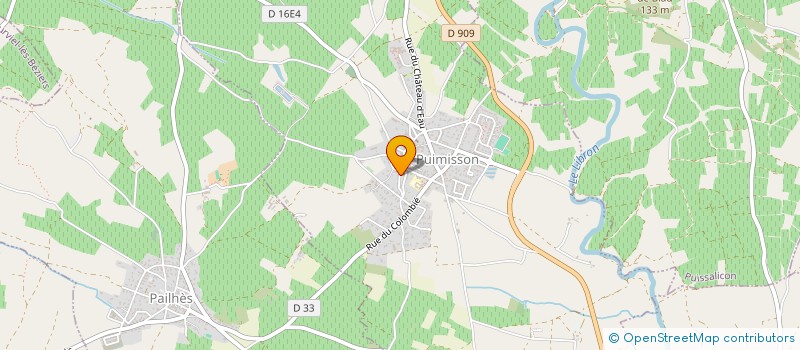 localisation de l'entreprise MONSIEUR XAVIER MIALHE à PUIMISSON
