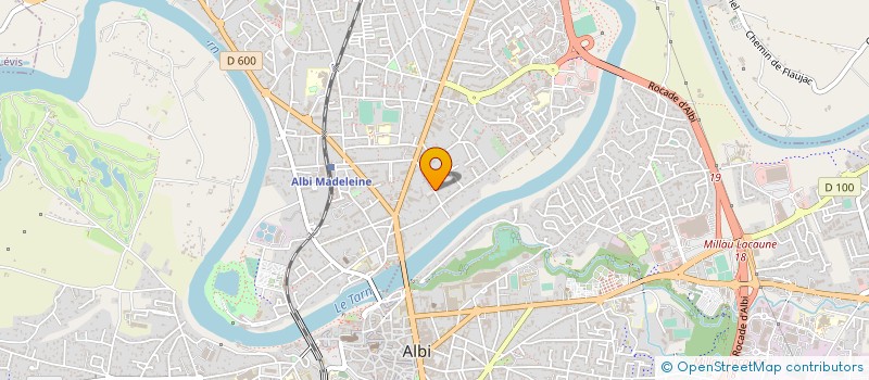 localisation de l'entreprise MONSIEUR XAVIER MICHEL à ALBI