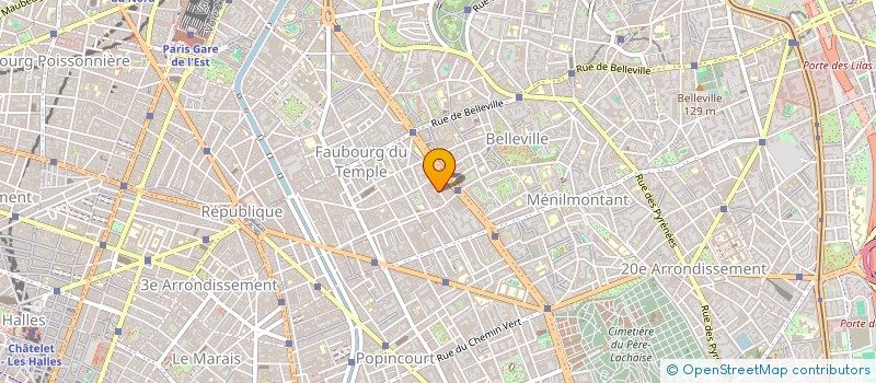 localisation de l'entreprise MONSIEUR XAVIER MICLET à PARIS