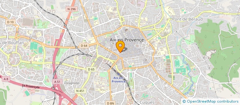 localisation de l'entreprise MONSIEUR XAVIER MILON à AIX-EN-PROVENCE