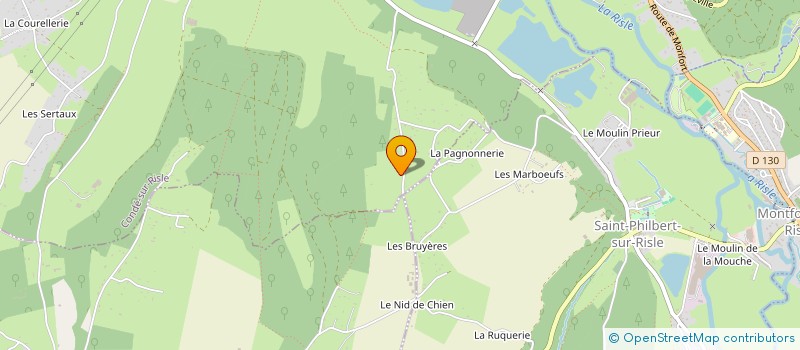 localisation de l'entreprise MONSIEUR XAVIER MINARD  CONDE-SUR-RISLE