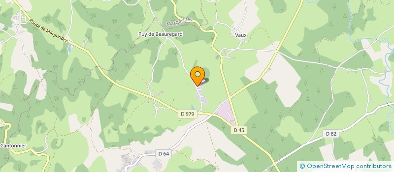 localisation de l'entreprise MONSIEUR XAVIER MIOQUE  SARROUX - SAINT JULIEN