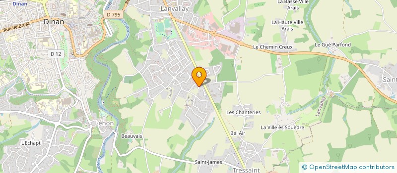 localisation de l'entreprise MONSIEUR XAVIER MONREAL à LANVALLAY