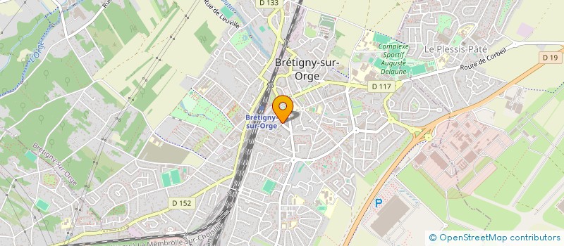 localisation de l'entreprise MONSIEUR XAVIER MOREAU à BRETIGNY-SUR-ORGE