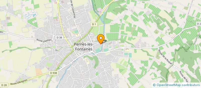 localisation de l'entreprise MONSIEUR XAVIER MOREL  CARPENTRAS