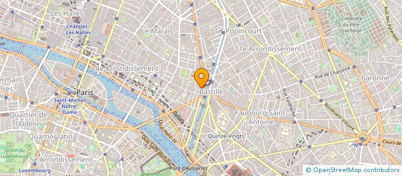 localisation de l'entreprise MONSIEUR XAVIER MORIN  PARIS