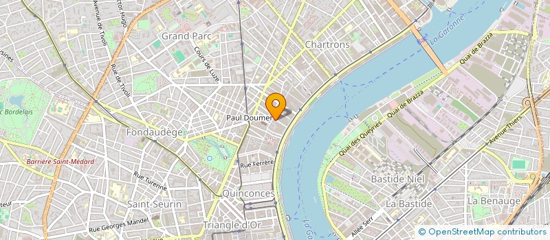 localisation de l'entreprise MONSIEUR XAVIER MOTHES  BORDEAUX