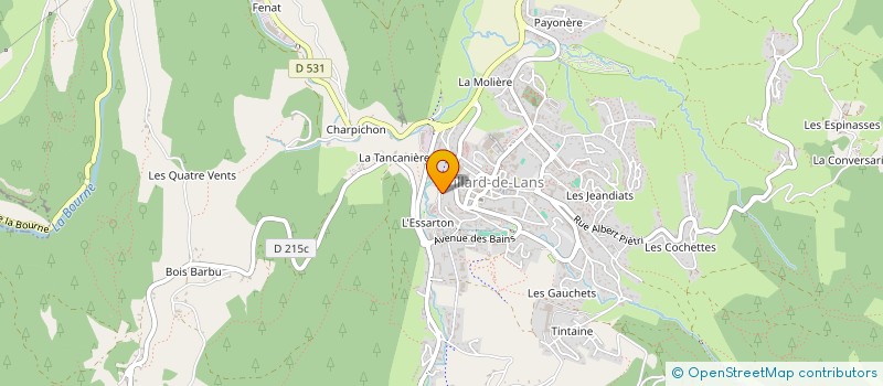 localisation de l'entreprise MONSIEUR XAVIER MULATIER  VILLARD-DE-LANS