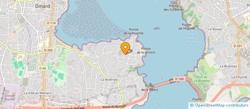 localisation de l'entreprise MONSIEUR XAVIER MUREZ  AUCALEUC