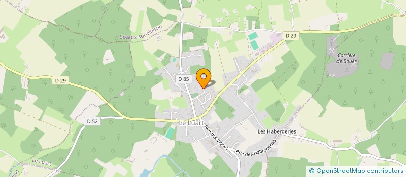 localisation de l'entreprise MONSIEUR XAVIER NASINO à LE LUART