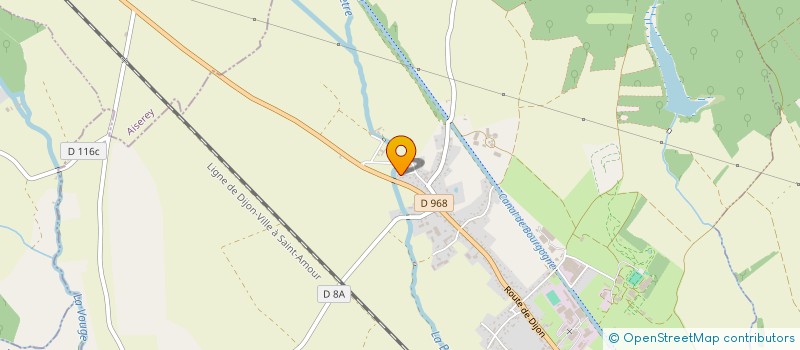 localisation de l'entreprise MONSIEUR XAVIER NECTOUX  BRAZEY-EN-PLAINE