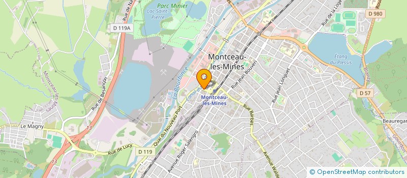 localisation de l'entreprise MONSIEUR XAVIER NESTEL à MONTCEAU-LES-MINES
